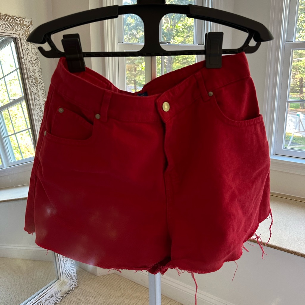 Pull&Bear Red Shorts